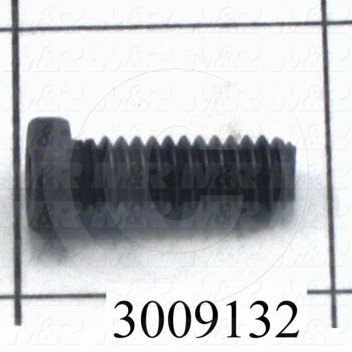 Machine Screws, Low Socket Head, Steel, Thread Size 1/4"-20, Screw Length 3/4", Full Thread Length, Right Hand, Black Oxide