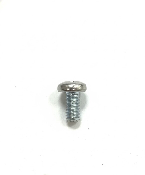 Machine Screws, Pan Phillips Head, Steel, Thread Size M3 X 0.5, Screw Length 6 mm, Right Hand, Zinc