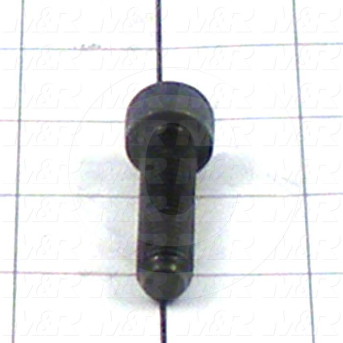 Machine Screws, Socket Head, Steel, Grade Class 12.9, Thread Size 2.157-18, Screw Length 40 mm, Full Thread Length, Right Hand, Black Oxide