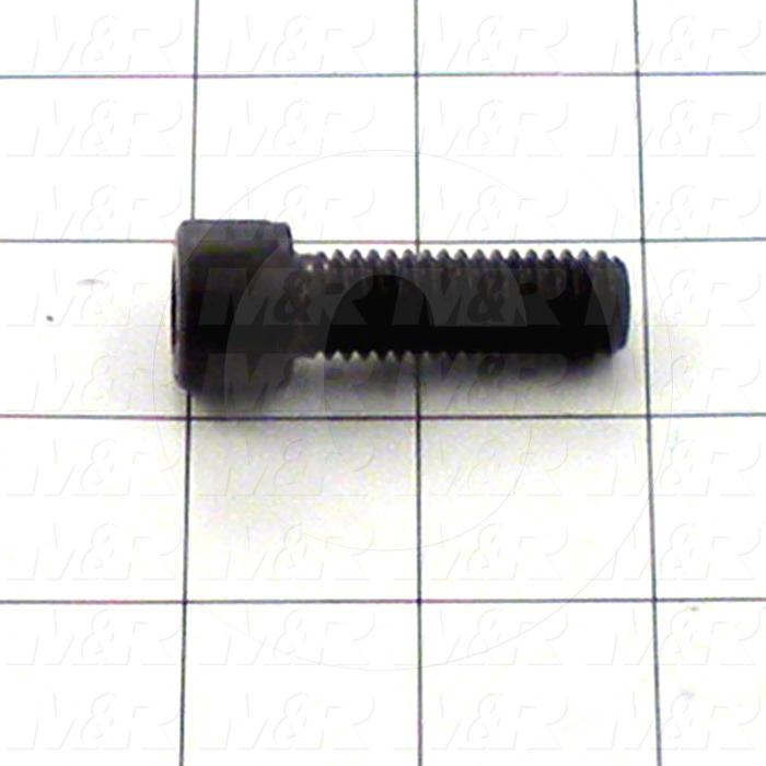 Machine Screws, Socket Head, Steel, Thread Size 1/2-13, Screw Length 1 1/2 in., Full Thread Length, Right Hand, Black Oxide