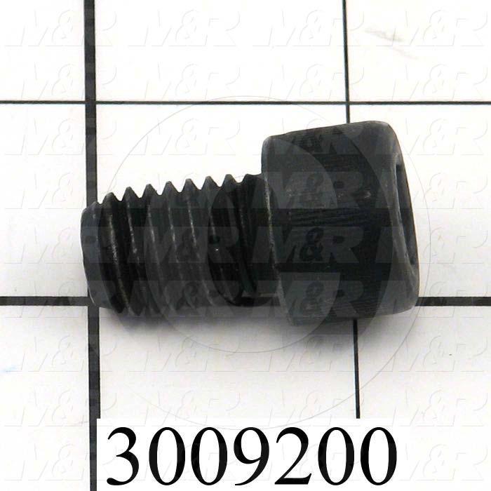 Machine Screws, Socket Head, Steel, Thread Size 1/2-13, Screw Length 3/4", Full Thread Length, Right Hand, Black Electro Polyseal