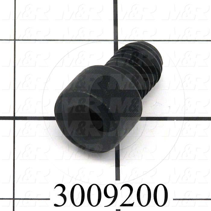 Machine Screws, Socket Head, Steel, Thread Size 1/2-13, Screw Length 3/4", Full Thread Length, Right Hand, Black Electro Polyseal