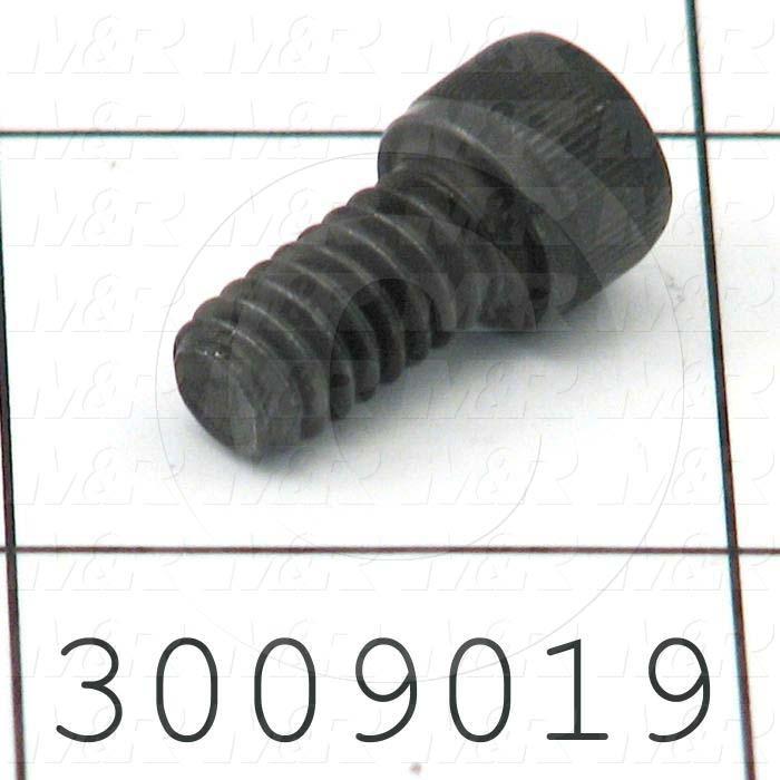 Machine Screws, Socket Head, Steel, Thread Size 1/4-20, Screw Length 1/2 in., Full Thread Length, Right Hand, Black Oxide