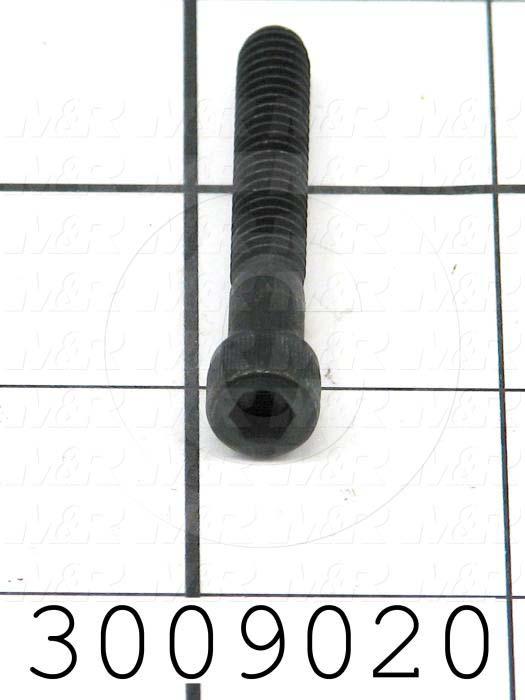 Lyn-Tron Thumb Screw, #1/4-20 Thread Size, Round Push, Plain Brass, 1/2