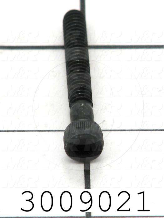 Machine Screws, Socket Head, Steel, Thread Size 10-24, Screw Length 1 1/2 in., Partial Thread Length, Right Hand, Black Oxide