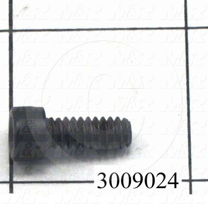 Machine Screws, Socket Head, Steel, Thread Size 10-24, Screw Length 1/2 in., Full Thread Length, Right Hand, Black Oxide