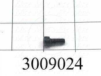 Machine Screws, Socket Head, Steel, Thread Size 10-24, Screw Length 1/2 in., Full Thread Length, Right Hand, Black Oxide