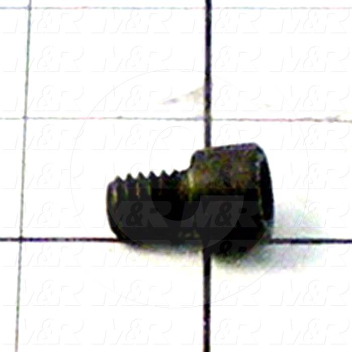 Machine Screws, Socket Head, Steel, Thread Size 3/8-16, Screw Length 1/2 in., Full Thread Length, Right Hand, Black Oxide