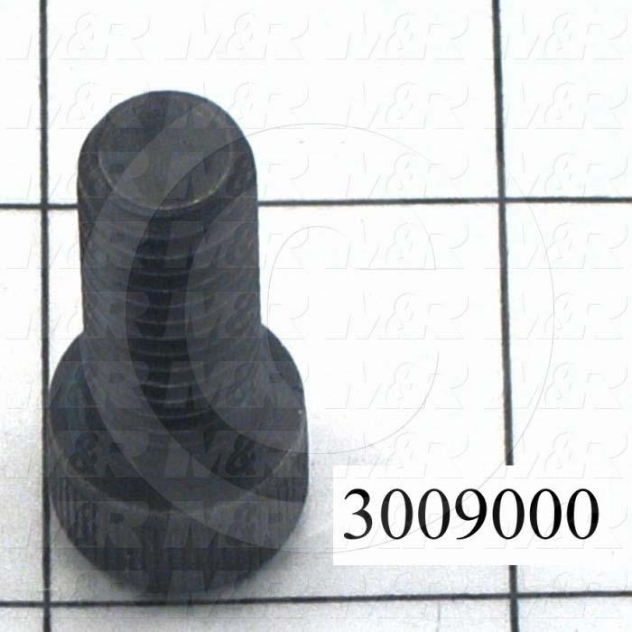 Machine Screws, Socket Head, Steel, Thread Size 3/8-16, Screw Length 1", Full Thread Length, Right Hand, Black Oxide