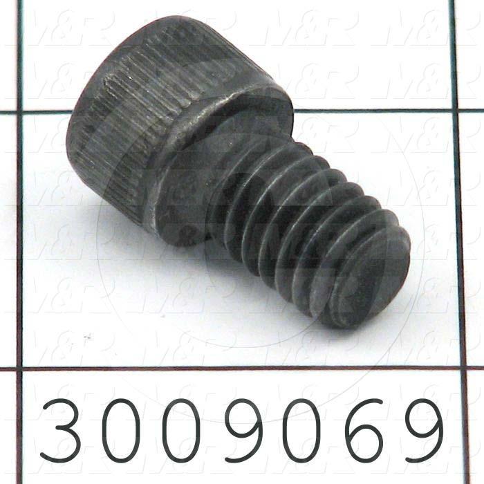 Machine Screws, Socket Head, Steel, Thread Size 5/16-18, Screw Length 1/2 in., Full Thread Length, Right Hand, Black Oxide