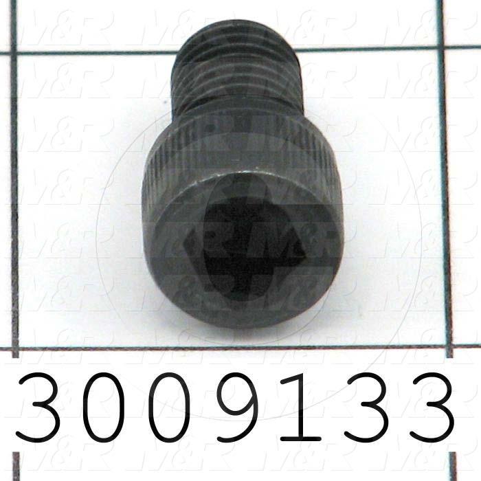 Machine Screws, Socket Head, Steel, Thread Size 5/16-24, Screw Length 1/2 in., Full Thread Length, Right Hand, Black Oxide