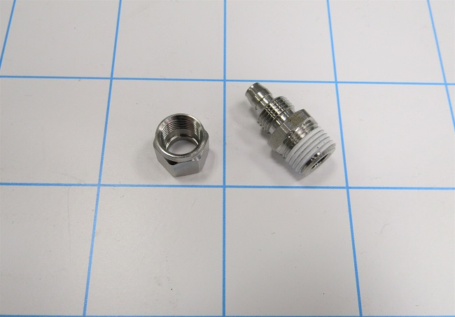 MALE CONNECTOR 4MM TUBE 1/8NPT