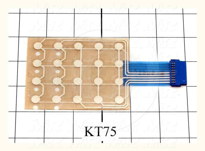 Membrane Switch, With Connector