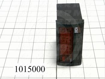 Meter, DC Current Digital Panel Meter, 120/220VAC