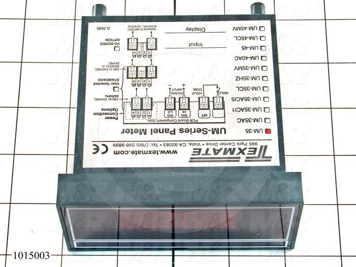 Meter, DC Voltage Digital Panel Meter, 2-20VDC