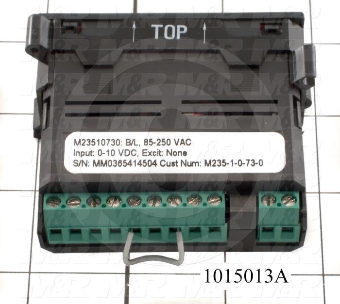 Meter, Digital, 0-10VDC, 7-Segment LCD, Red Backlight, 85-235VAC