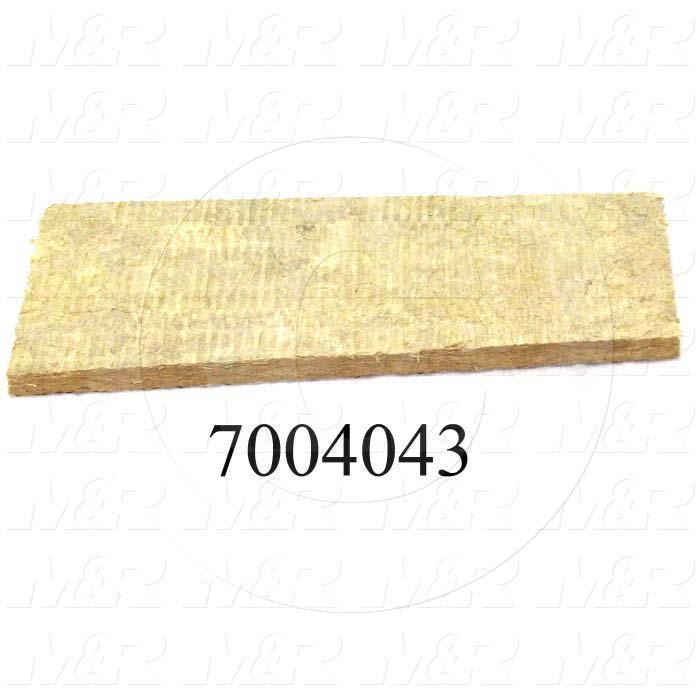 Mineral Wool, Aluminum Facing Type, 1 in. Height, 24.00" Width, 48 in. Length