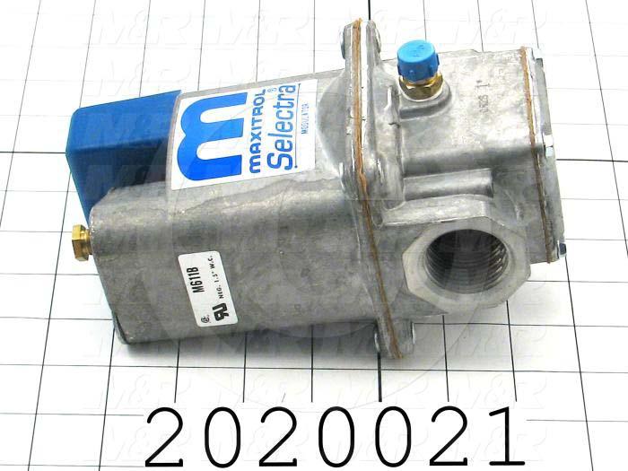 Modulators, Thread Size 1" NPT, Max. Pressure 0.5 Psi, Control Signal 0-20VDC