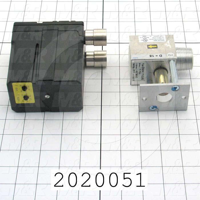 Modulators, Thread Size 1" NPT, Max. Pressure 0.5 Psi, Voltage 110V 1PH, Control Signal 4-20mAmp