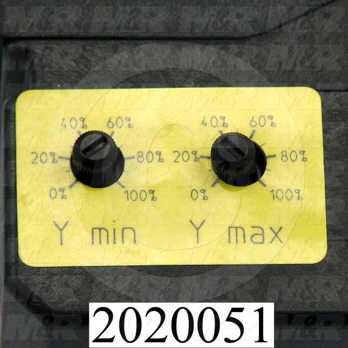 Modulators, Thread Size 1" NPT, Max. Pressure 0.5 Psi, Voltage 110V 1PH, Control Signal 4-20mAmp