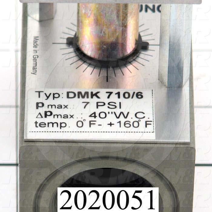 Modulators, Thread Size 1" NPT, Max. Pressure 0.5 Psi, Voltage 110V 1PH, Control Signal 4-20mAmp