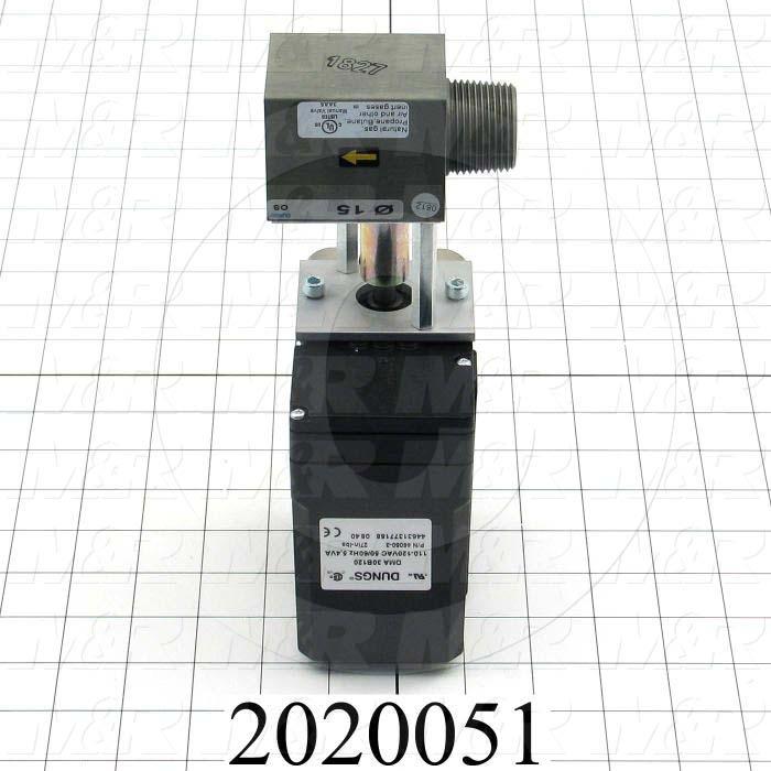 Modulators, Thread Size 1" NPT, Max. Pressure 0.5 Psi, Voltage 110V 1PH, Control Signal 4-20mAmp