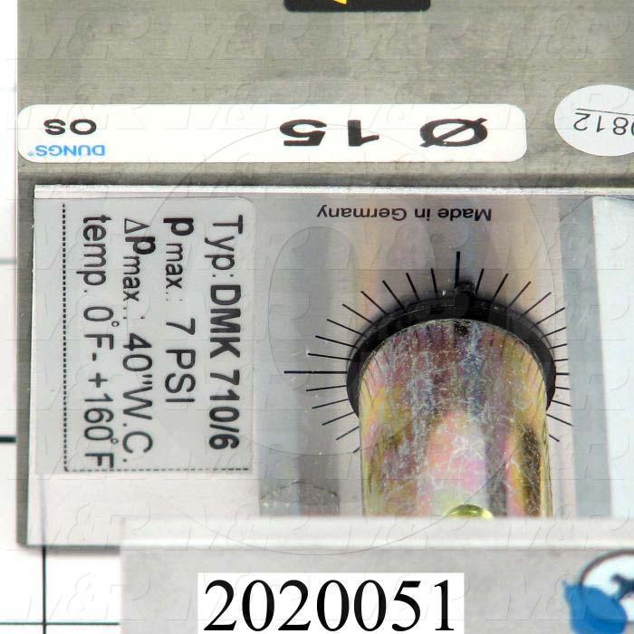 Modulators, Thread Size 1" NPT, Max. Pressure 0.5 Psi, Voltage 110V 1PH, Control Signal 4-20mAmp