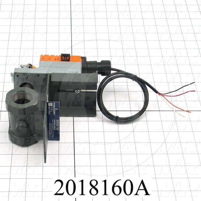Modulators, Thread Size 1" NPT, Max. Pressure 15 Psi, Voltage 24VDC, Control Signal 4-20mAmp
