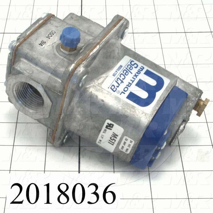 Modulators, Thread Size 3/4" NPT, Max. Pressure 0.5 Psi, Control Signal 0-20VDC