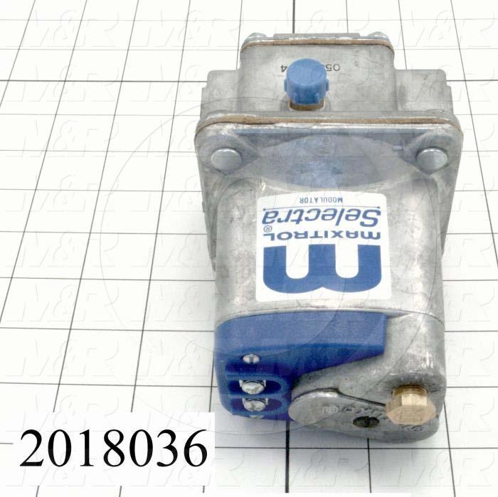 Modulators, Thread Size 3/4" NPT, Max. Pressure 0.5 Psi, Control Signal 0-20VDC