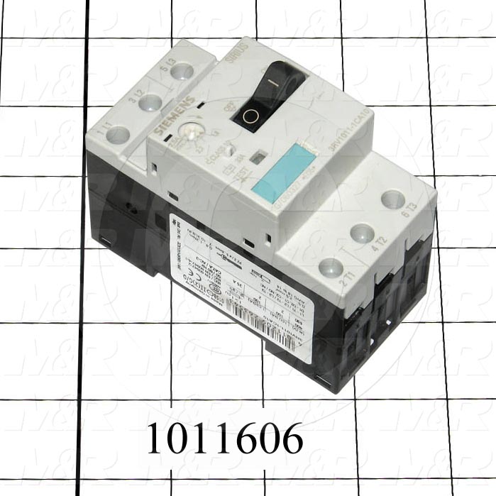 Motor Starter Protector, 1.8A Minimum Current, 2.5A Maximum Current, 1.5 HP @ 3PH 480VAC