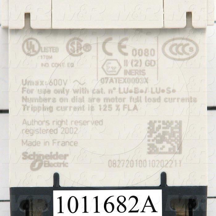 Motor Starter Protector, 3 Phase, 24VDC, 1.25A Minimum Current, 5A Maximum Current