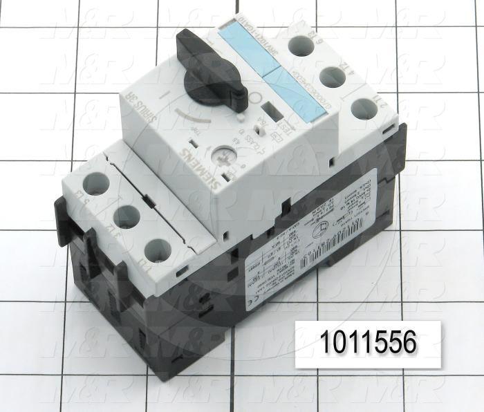 Motor Starter Protector, 4.5A Minimum Current, 6.3A Maximum Current, 3 HP @ 3PH 480VAC