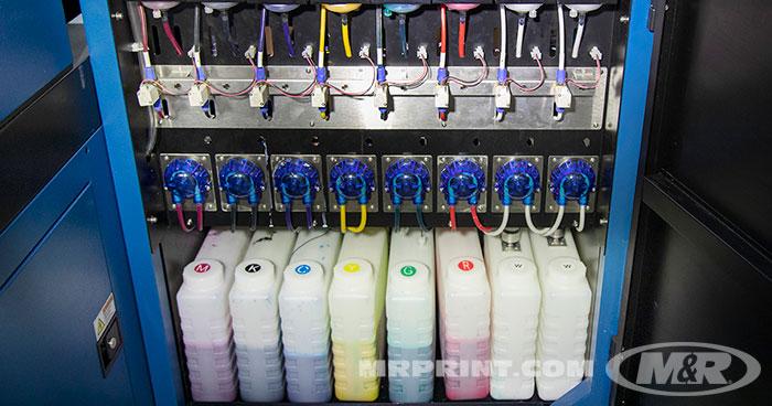 Re-circulating inks provide consistent results