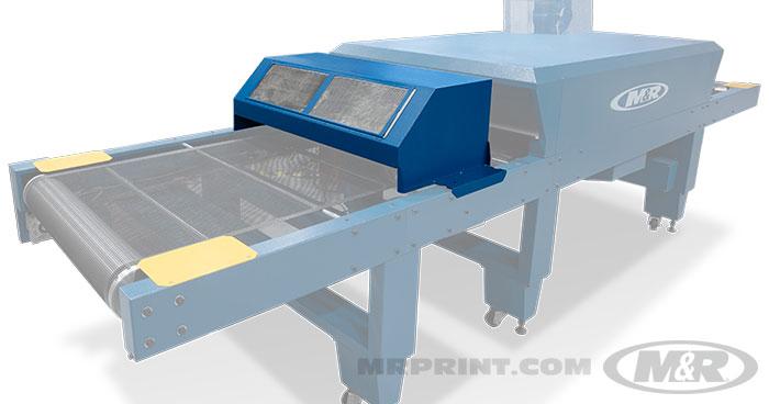 TWISTER&trade; Garment Cool-Down System for M&R Conveyor Dryers
