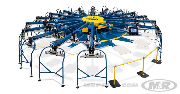 YELLOWJACKET&trade; Automatic Screen Printing Press