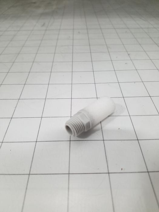 Muffler, 1/4 NPT Port Size IN, 30 dB Noise Reduction, 90 sqmm Effective Area