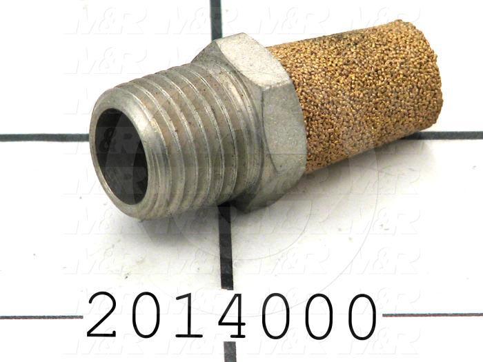 Muffler, 1/4 NPT Port Size IN