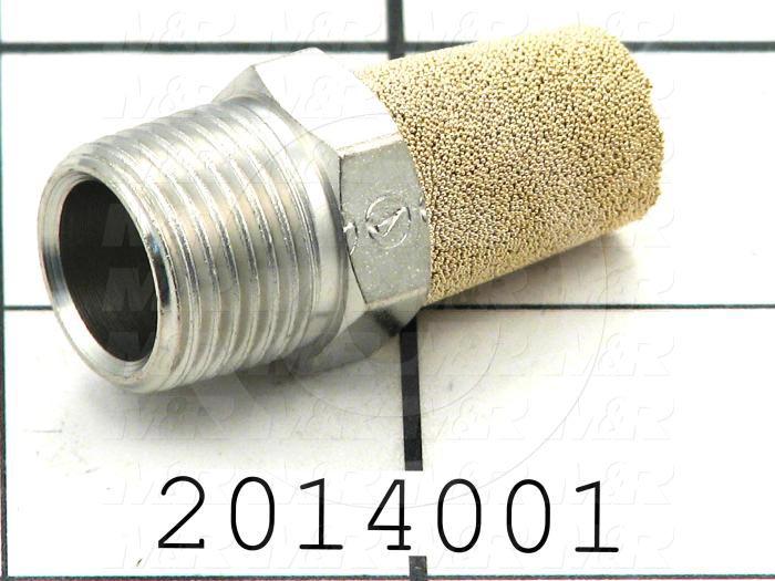 Muffler, 3/8 NPT Port Size IN