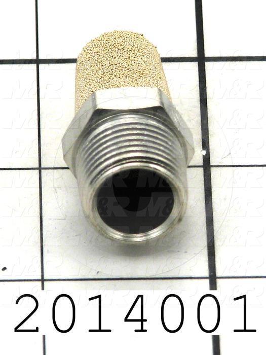 Muffler, 3/8 NPT Port Size IN