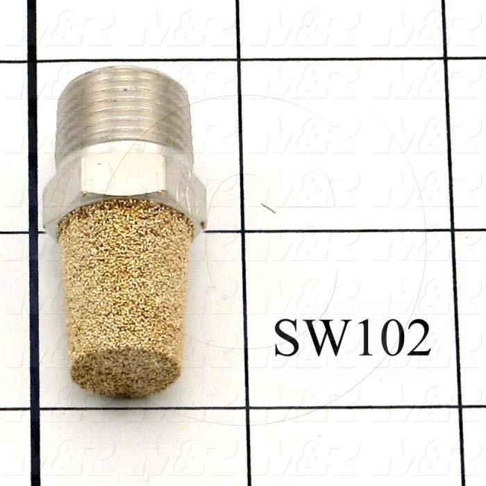 Muffler, 3/8 NPT Port Size IN