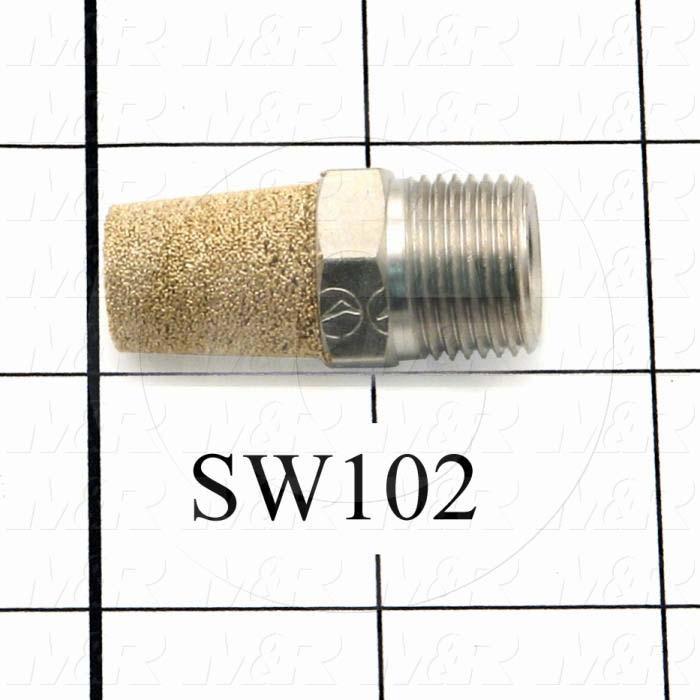 Muffler, 3/8 NPT Port Size IN