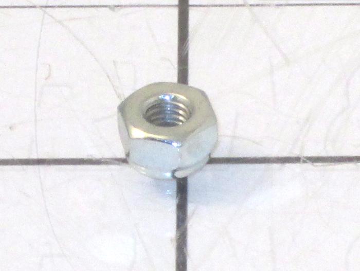 Nuts, Elastic Stop, 10-32 Thread Size, Right Hand, Steel, Zinc, With Nylon