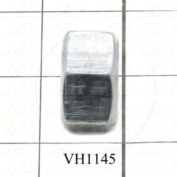 Nuts, Hex, 3/4-10 Thread Size, Right Hand, Steel, Zinc