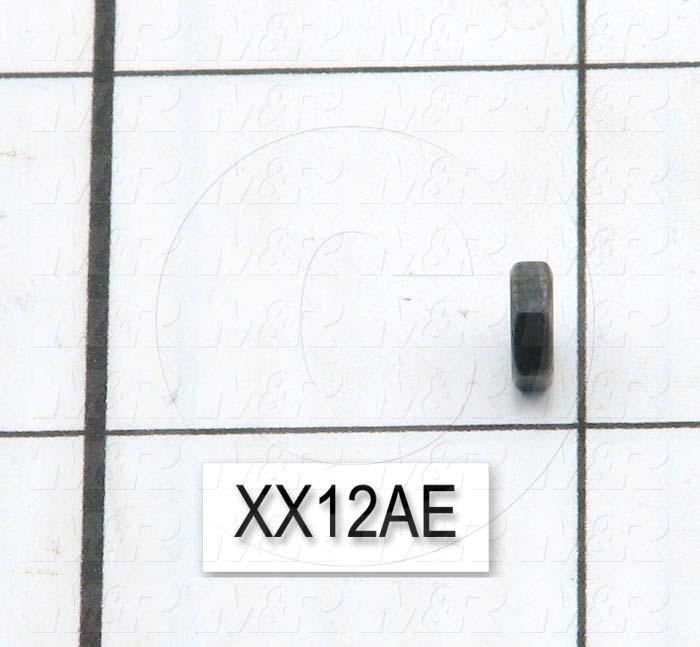 Nuts, Hex, Steel, Black Oxide