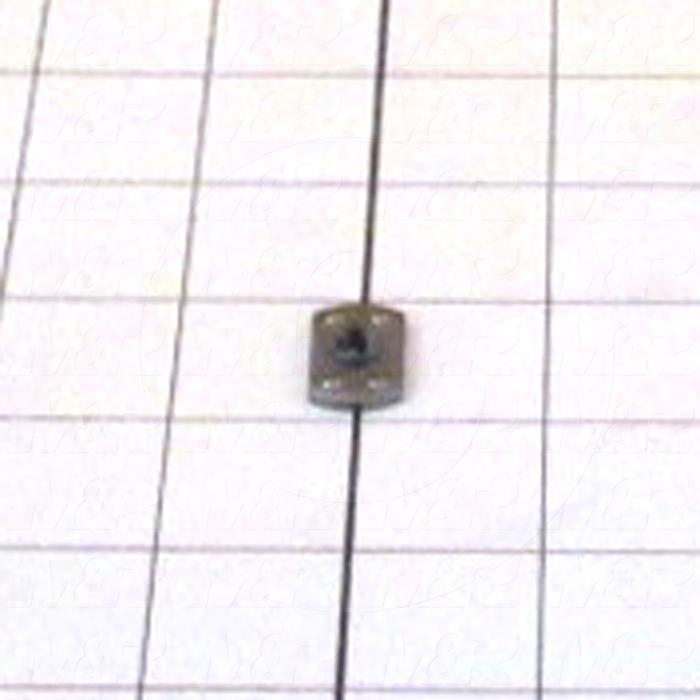 Nuts, Weldment, 1/4"-20 Thread Size, Right Hand, Steel, Plain