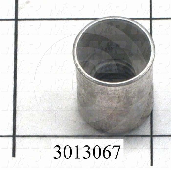 Nutsert, AT Type, Thread Size 3/8-16, Outside Diameter 0.583", Overall Length 0.76"