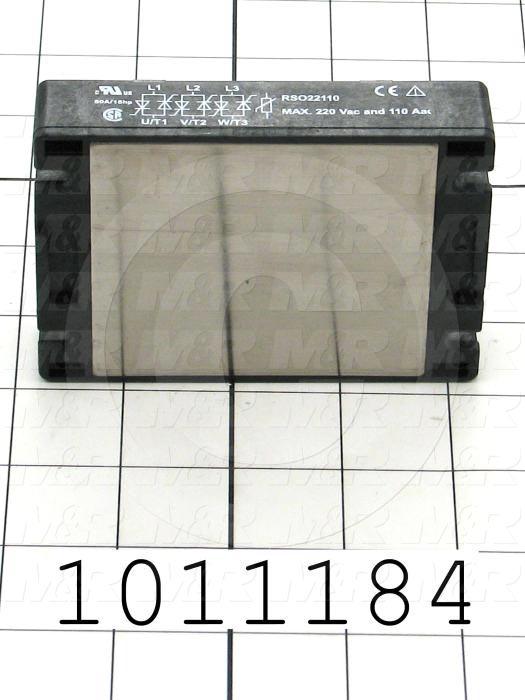 Output Module, SSR, 220VAC, 50A, 3 Phase