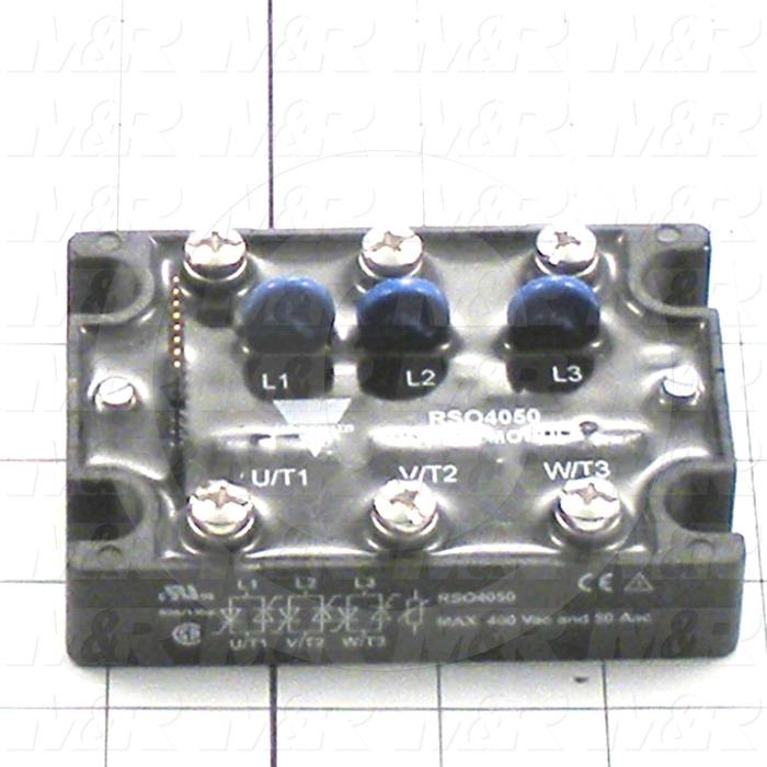 Output Module, SSR, 400VAC, 50A, 3 Phase