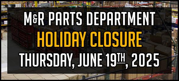 Closed for holiday image